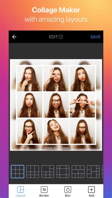 Capturas de pantalla de Collager - Photo Collage Maker