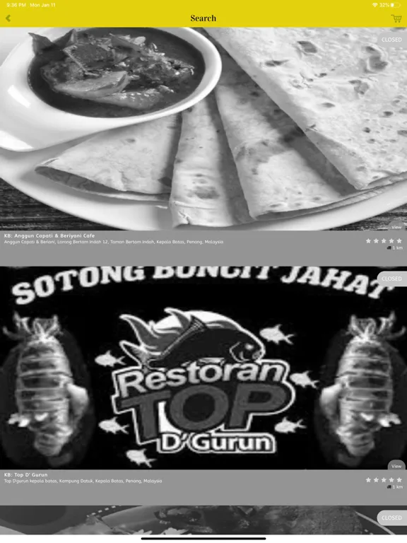 Hippo Food Delivery Malaysia iPad 應用截圖