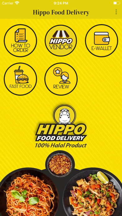 Hippo Food Delivery Malaysia سکرین شاٹس
