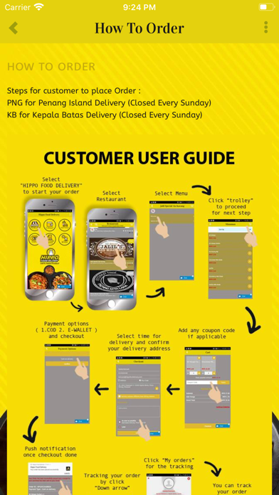 Hippo Food Delivery Malaysia سکرین شاٹس