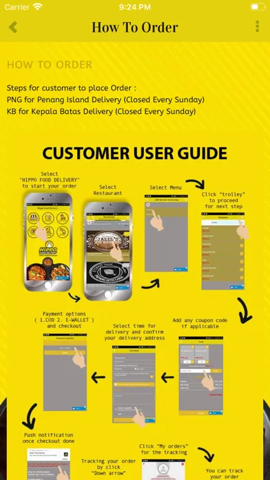 Hippo Food Delivery Malaysia應用截圖