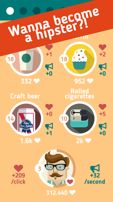 Hipster Clicker应用截图