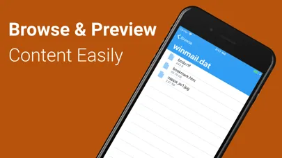 Zrzuty ekranu Winmail File Viewer