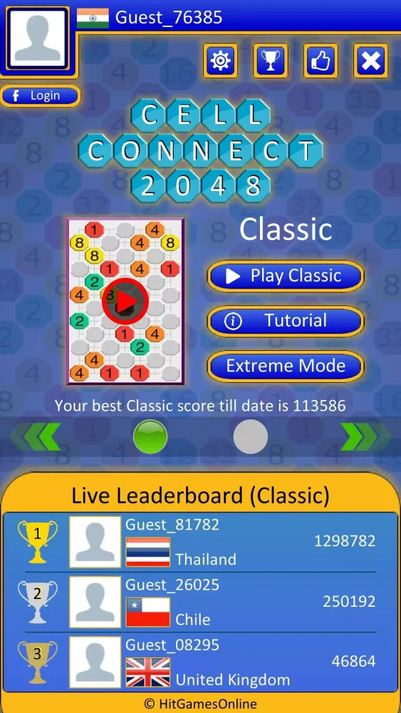 Capturas de pantalla de 2048 Cell Connect Puzzle