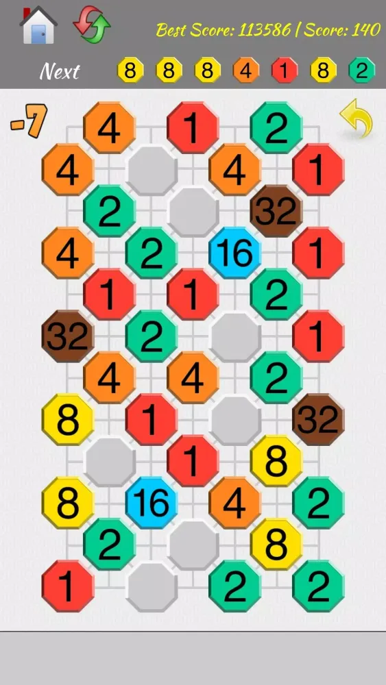 Capturas de pantalla de 2048 Cell Connect Puzzle