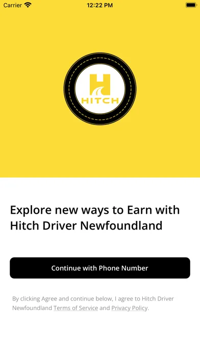 Ảnh chụp màn hình của Hitch Driver Newfoundland