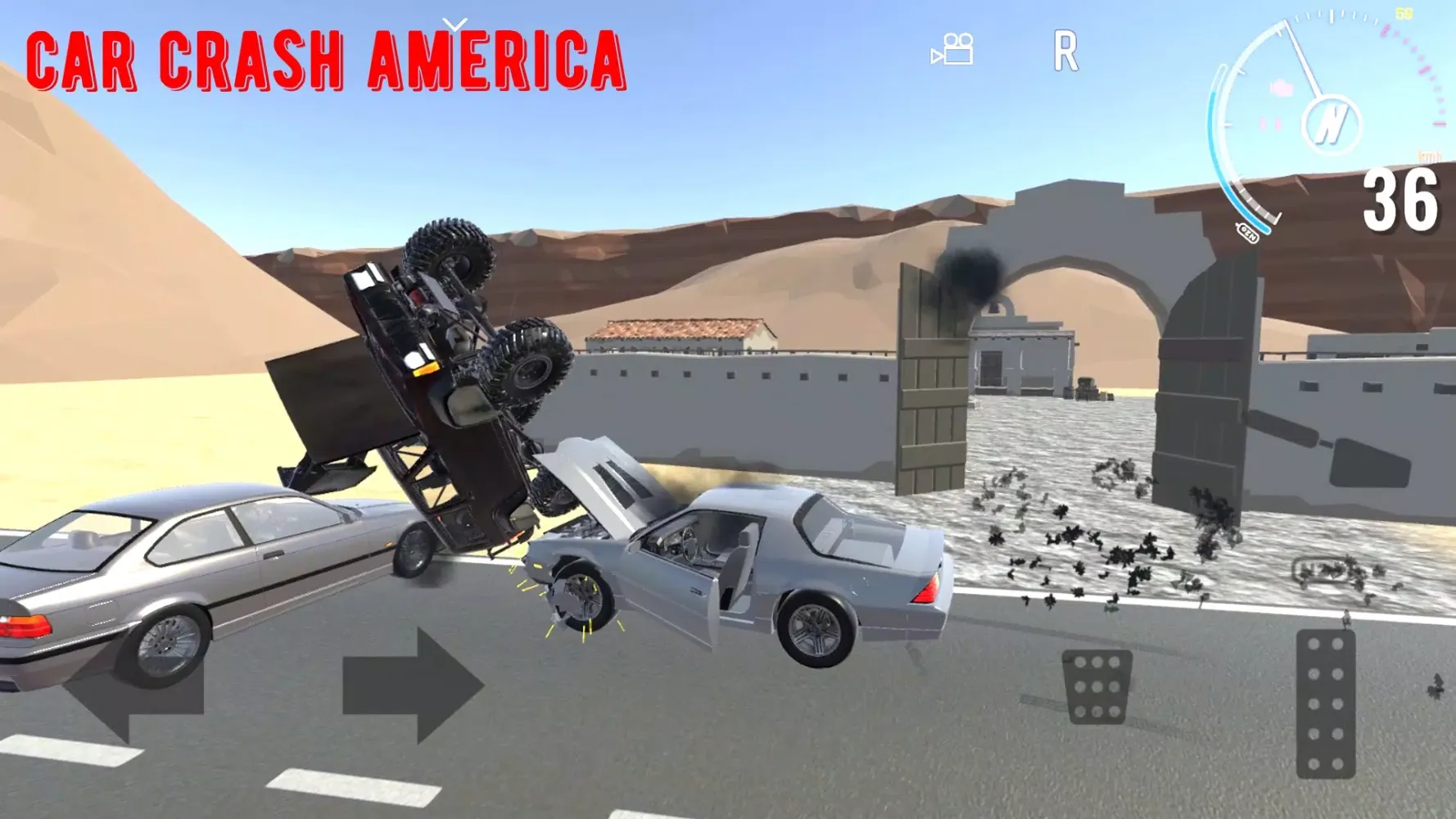 Car Crash America سکرین شاٹس