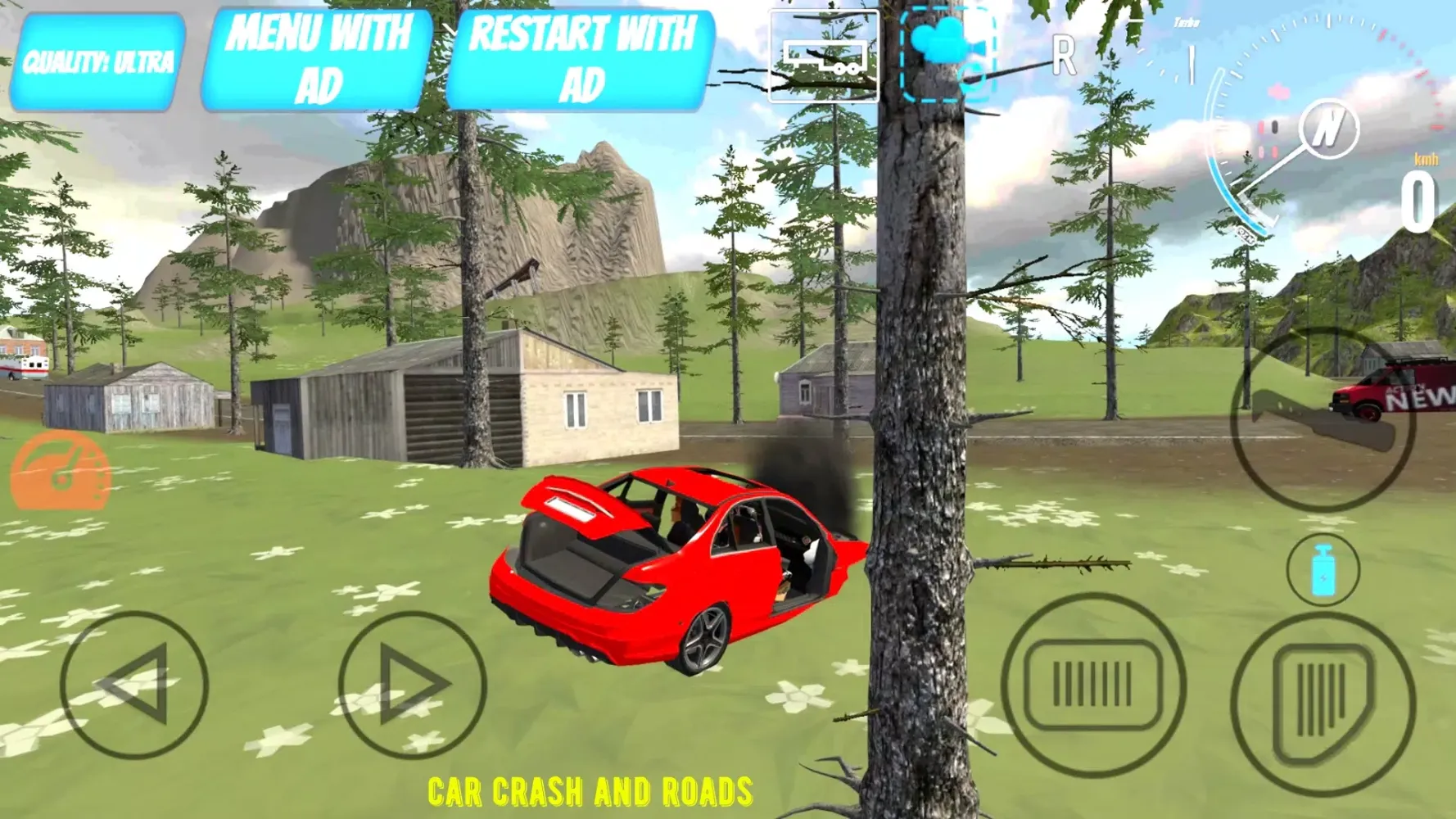 Car Crash And Roads Ekran Görüntüleri