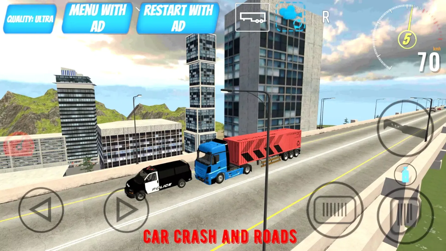 Car Crash And Roads Ekran Görüntüleri