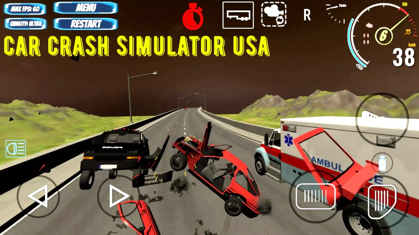 Car Crash Simulator USA Screenshots