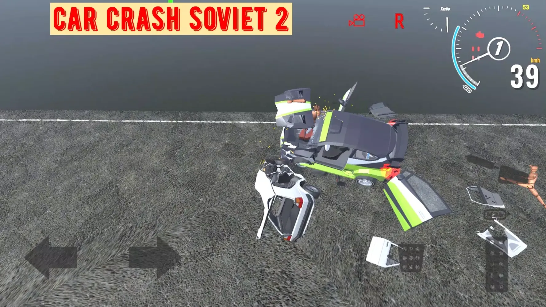 Captures d'écran de Car Crash Soviet 2