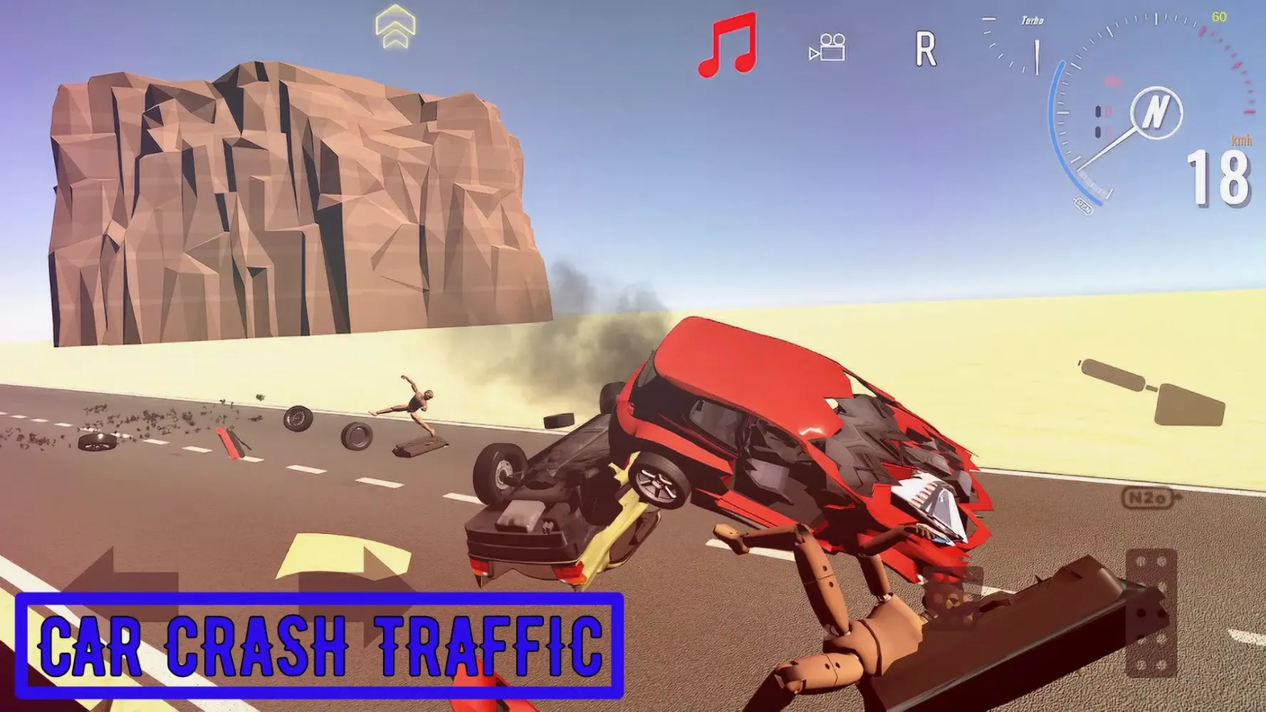 Car Crash Traffic Screenshots