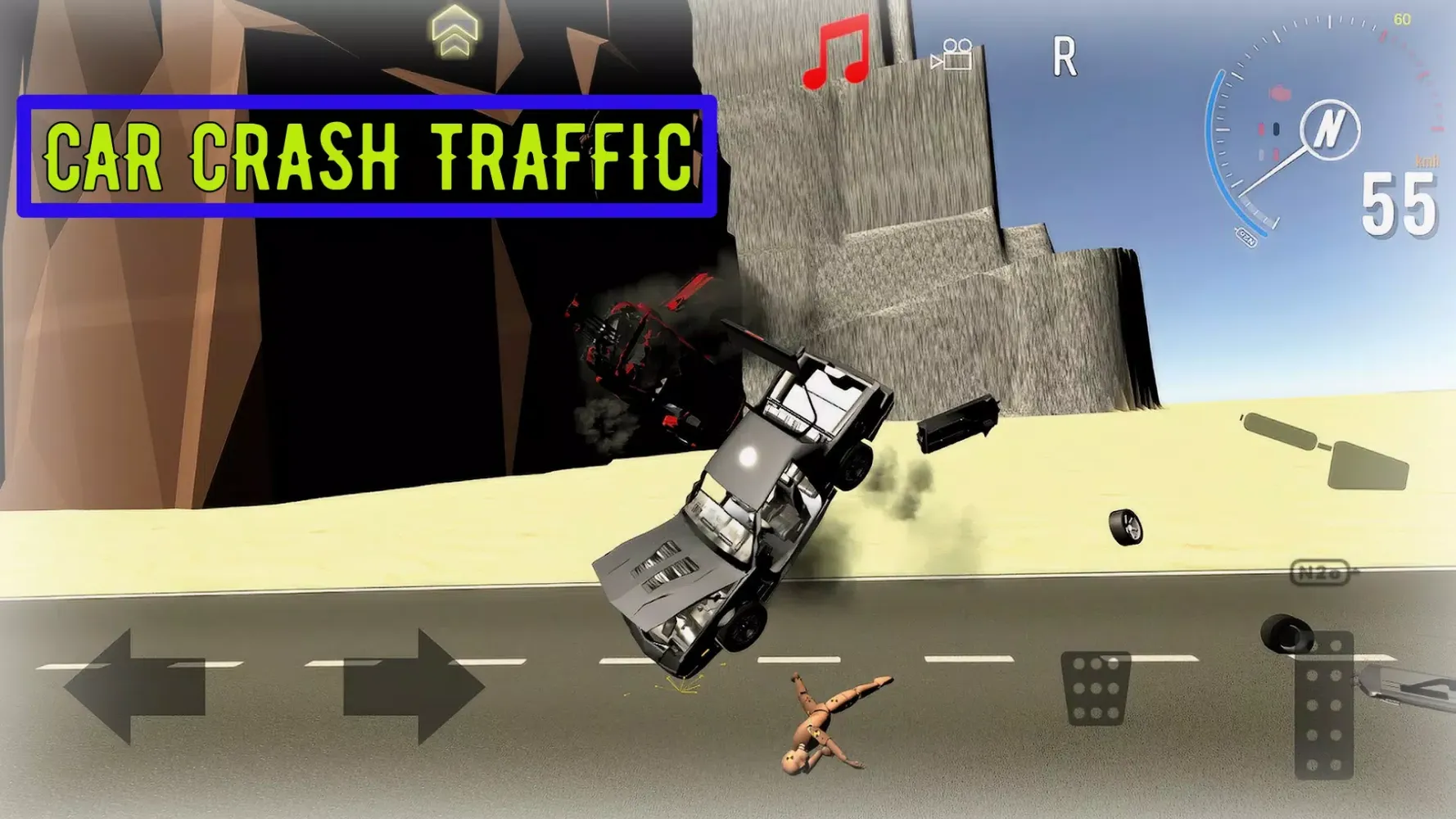 Car Crash Traffic Screenshots
