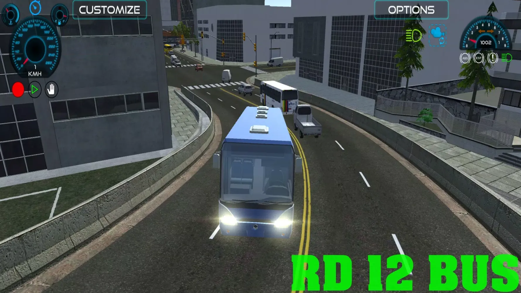 Ảnh chụp màn hình của Real Drive 12 Bus