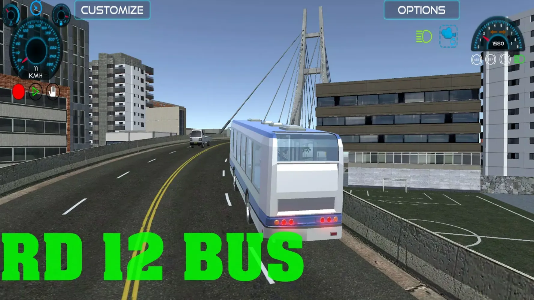 Ảnh chụp màn hình của Real Drive 12 Bus