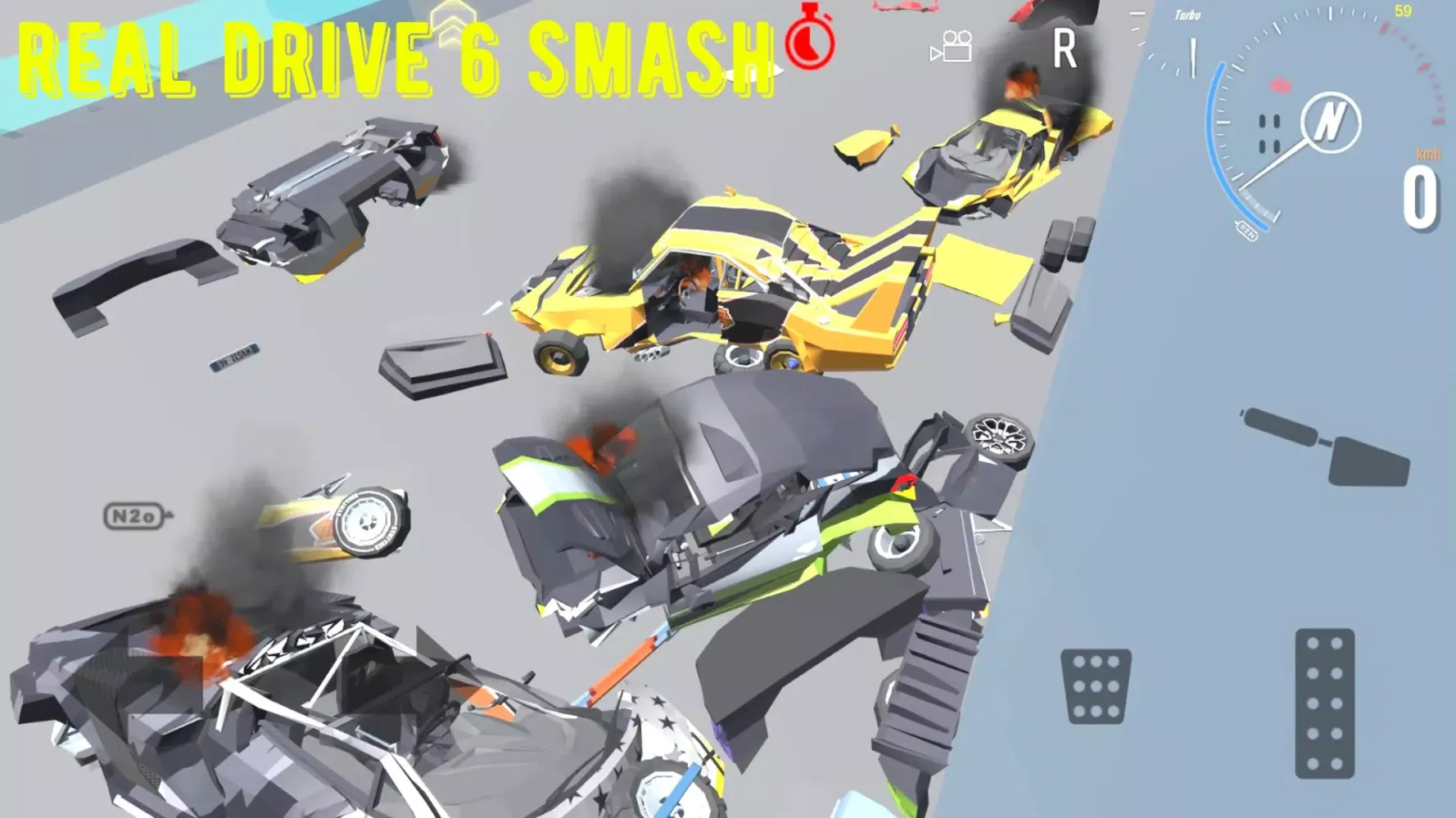 Ảnh chụp màn hình của Real Drive 6 Smash