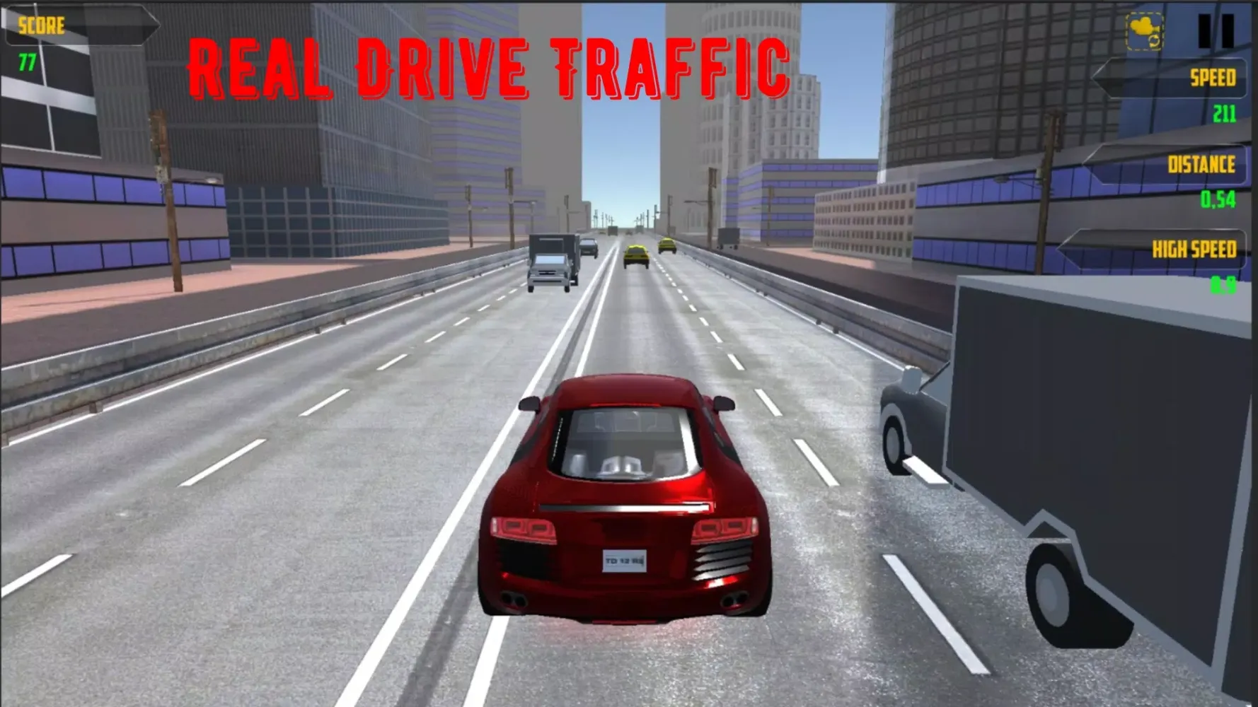 Real Drive Traffic سکرین شاٹس