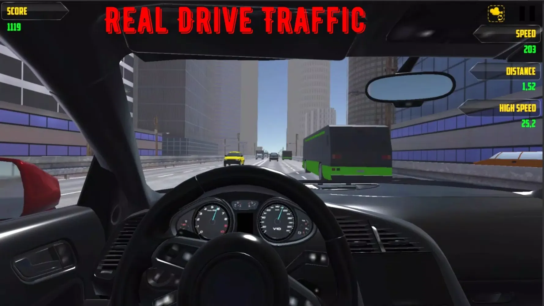Real Drive Traffic سکرین شاٹس
