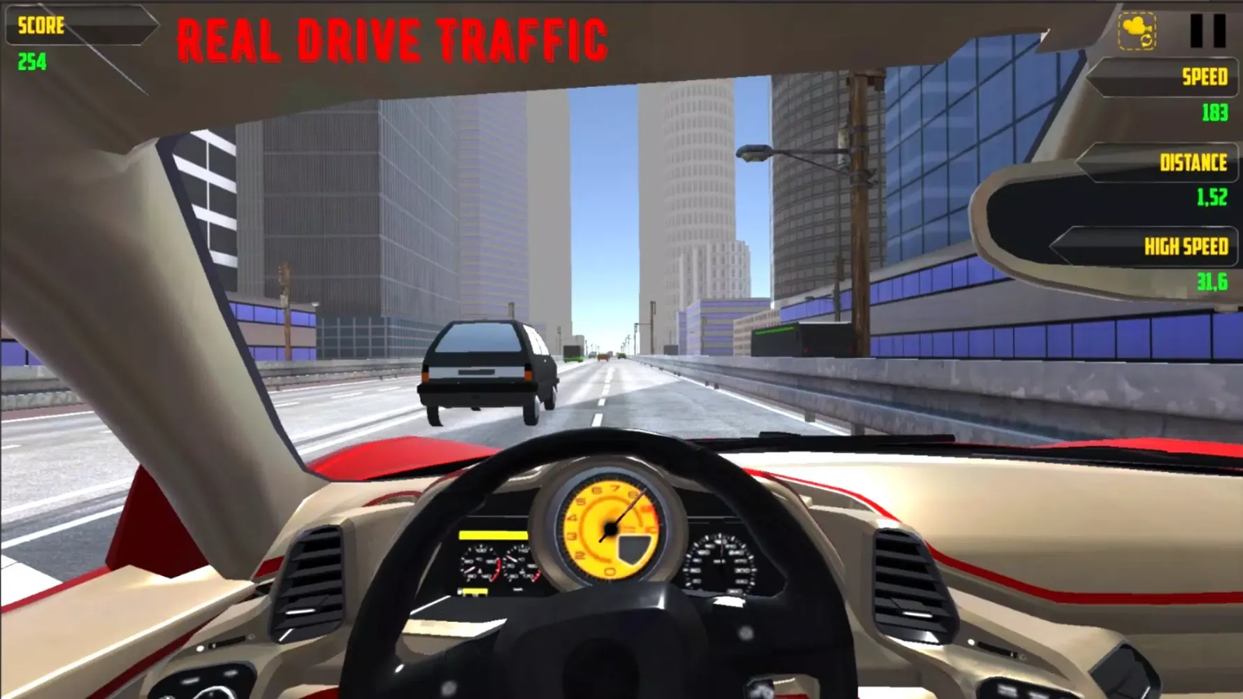 Real Drive Traffic سکرین شاٹس