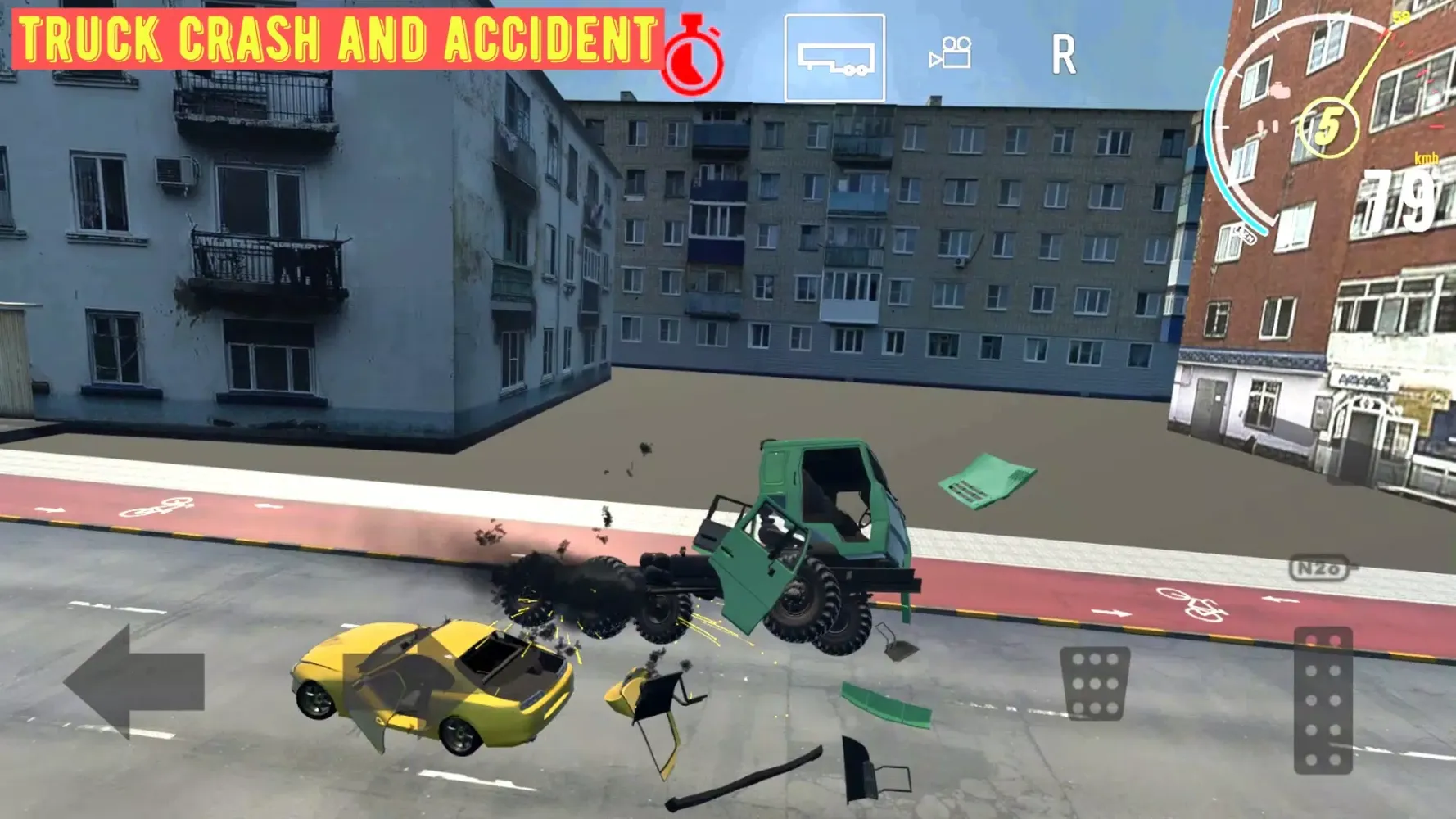 Truck Crash And Accident سکرین شاٹس