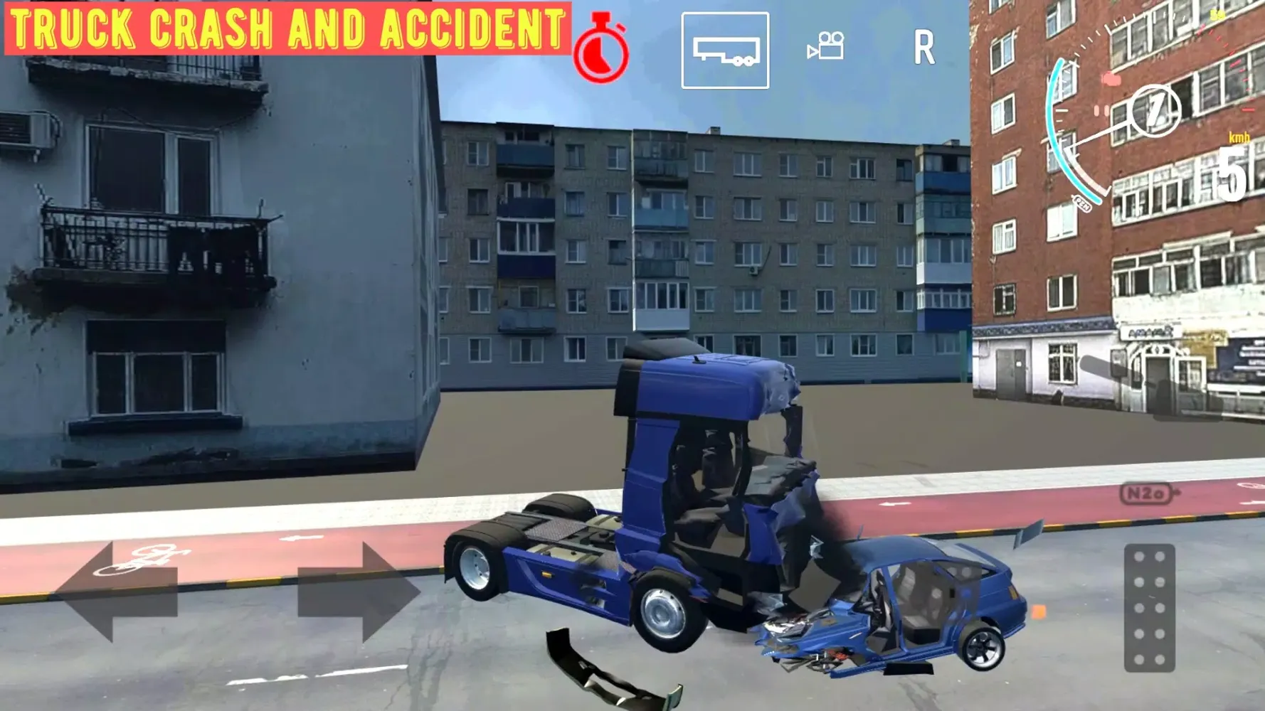 Truck Crash And Accident سکرین شاٹس