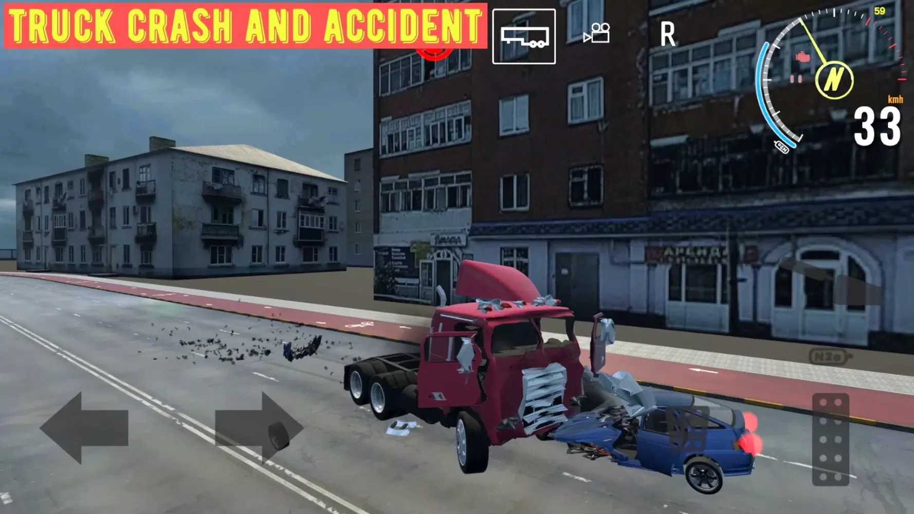 Truck Crash And Accident سکرین شاٹس