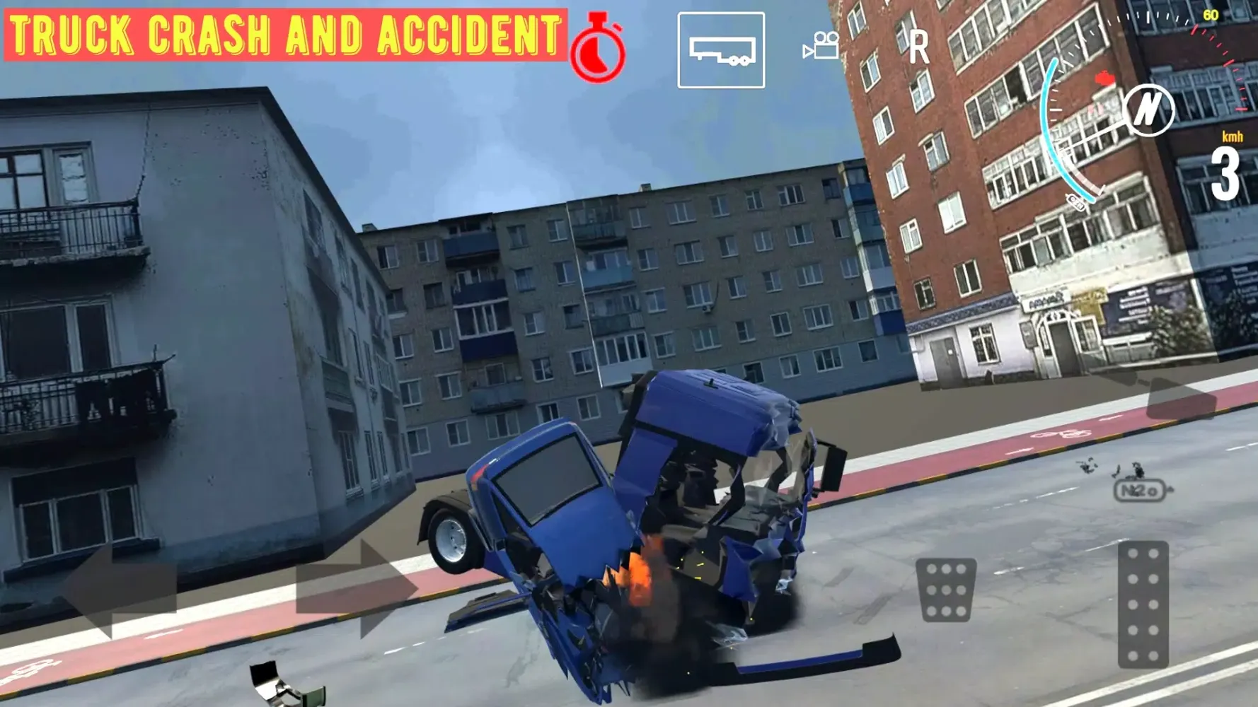 Truck Crash And Accident سکرین شاٹس