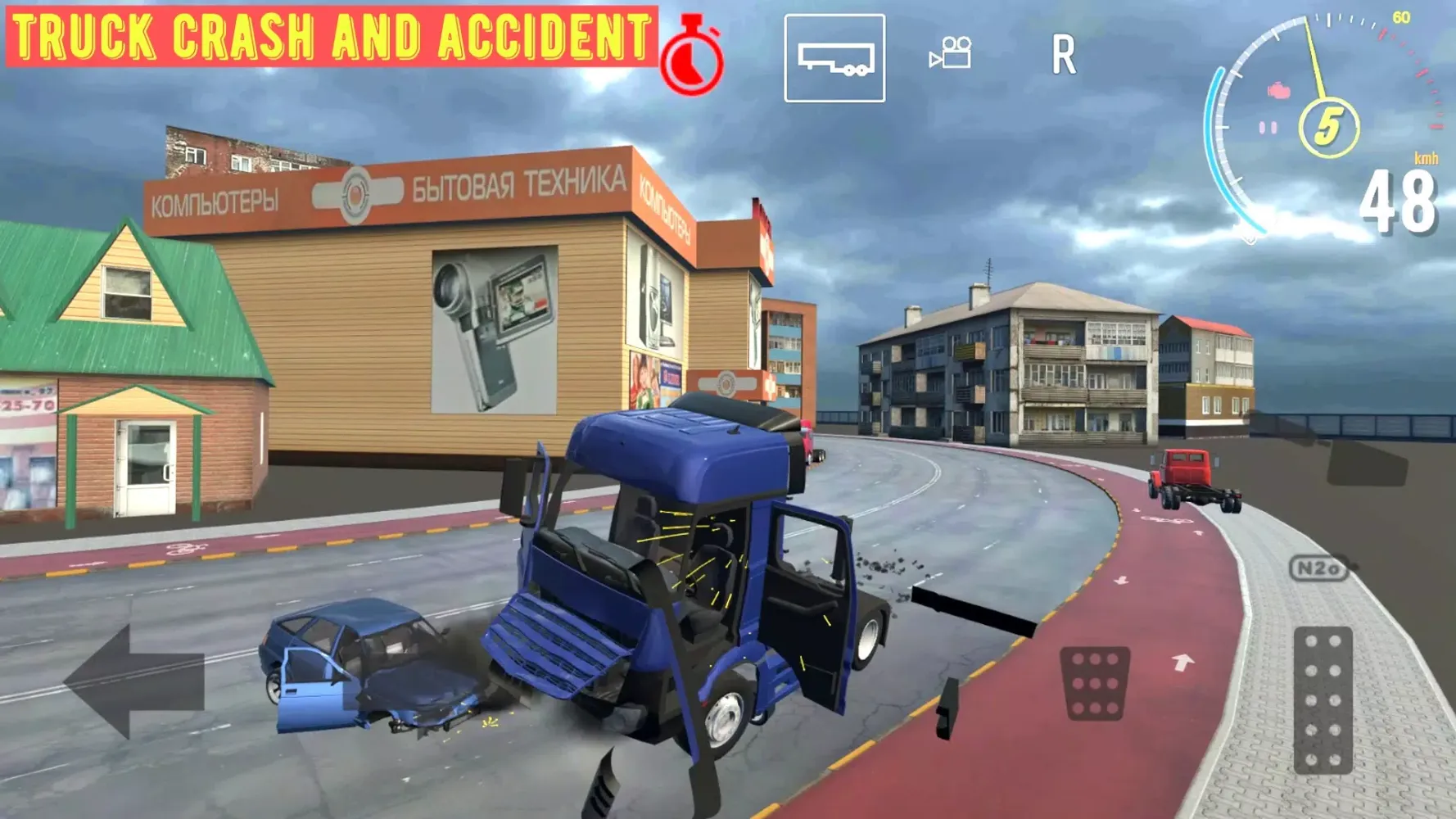 Truck Crash And Accident سکرین شاٹس