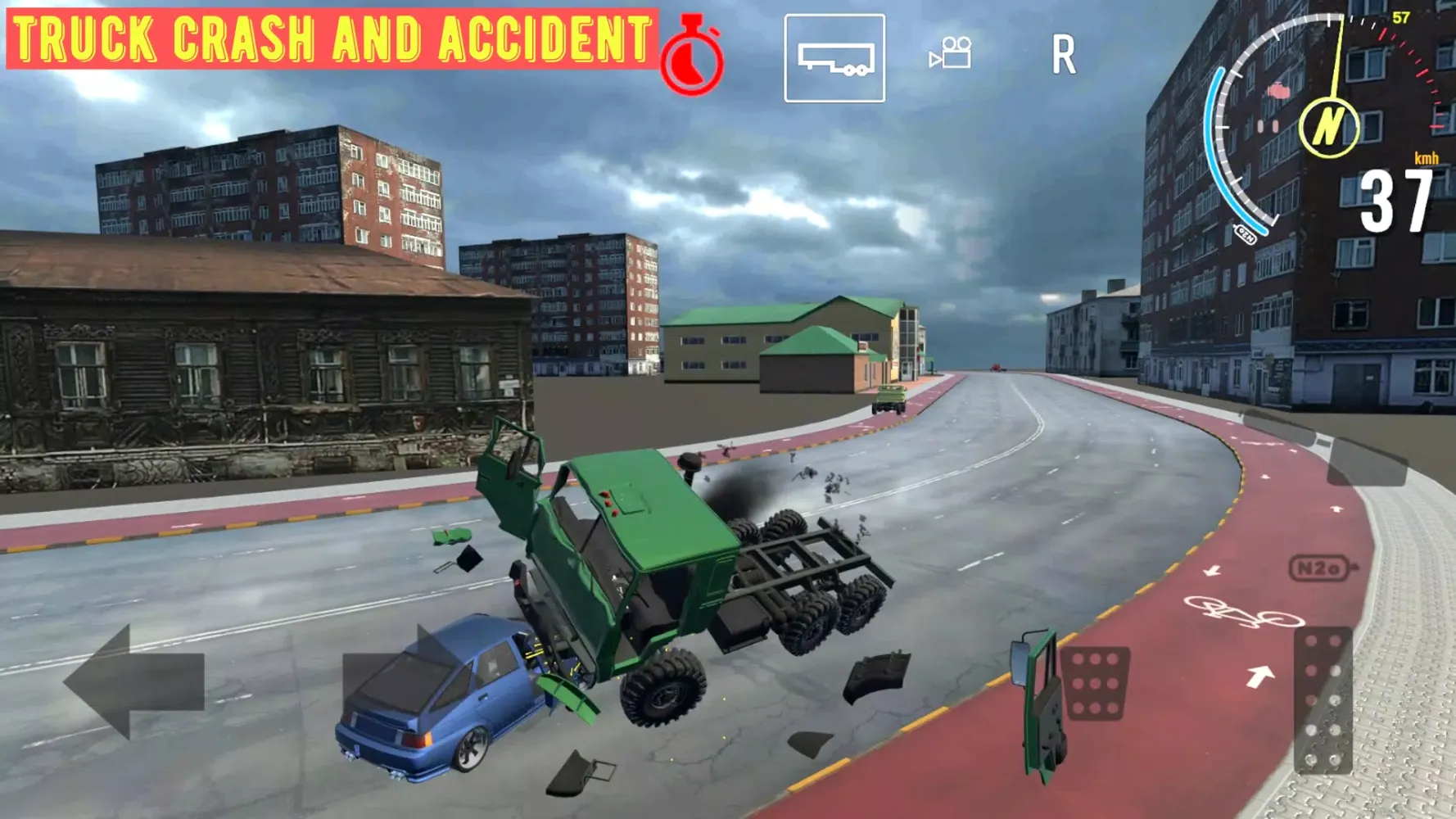 Truck Crash And Accident سکرین شاٹس