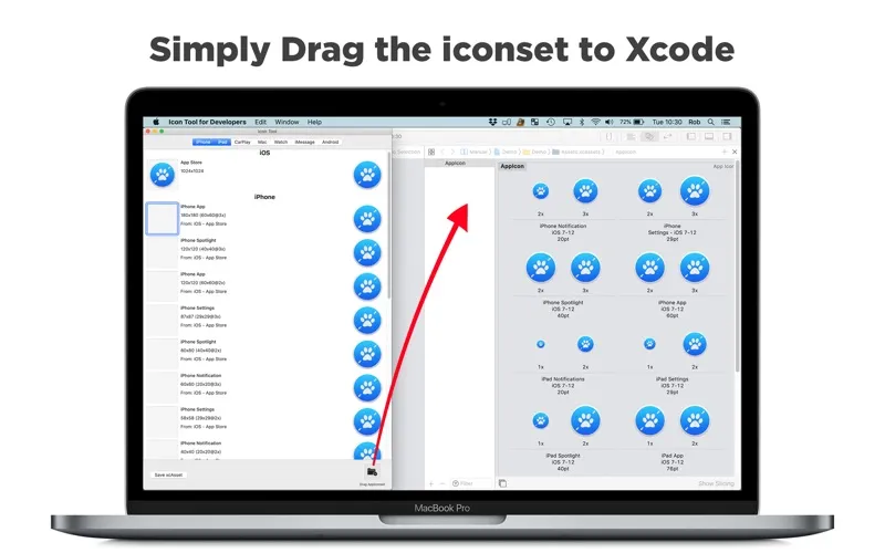 تصاویر Icon Tool for Developers
