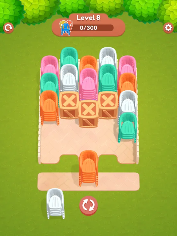Chair Sort iPad  Screenshots