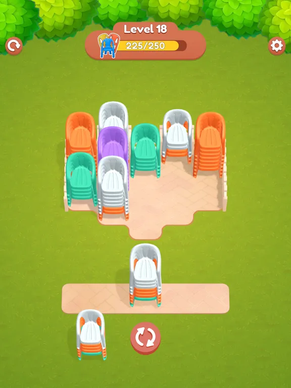 Chair Sort iPad  Screenshots