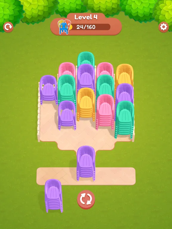 Chair Sort iPad  Screenshots