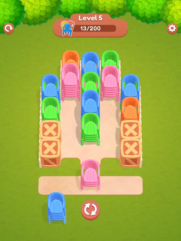 Chair Sort iPad  Screenshots