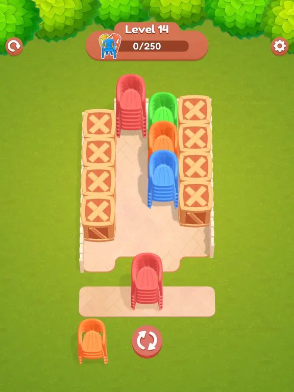 Chair Sort iPad  Screenshots