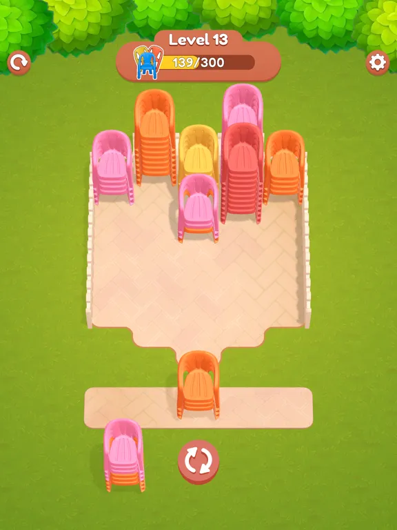 Chair Sort iPad  Screenshots