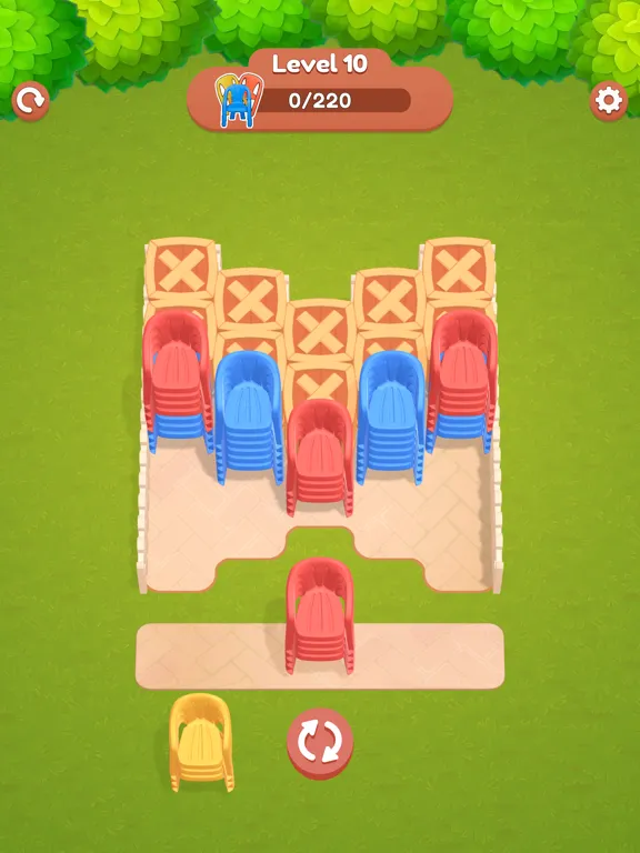 Chair Sort iPad  Screenshots