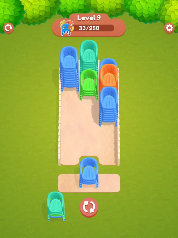 Chair Sort iPad  Screenshots