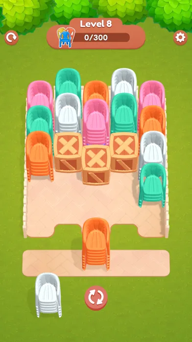 Chair Sort Screenshots