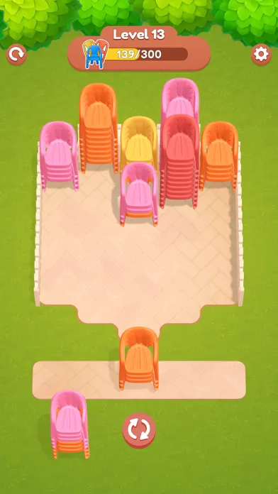 Chair Sort Screenshots