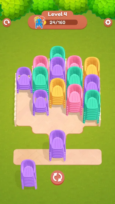 Chair Sort Screenshots