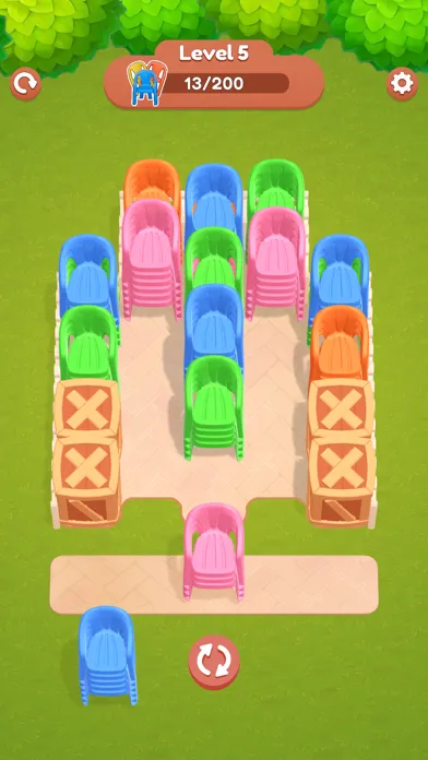 Chair Sort Screenshots
