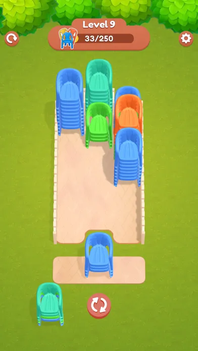 Chair Sort Screenshots
