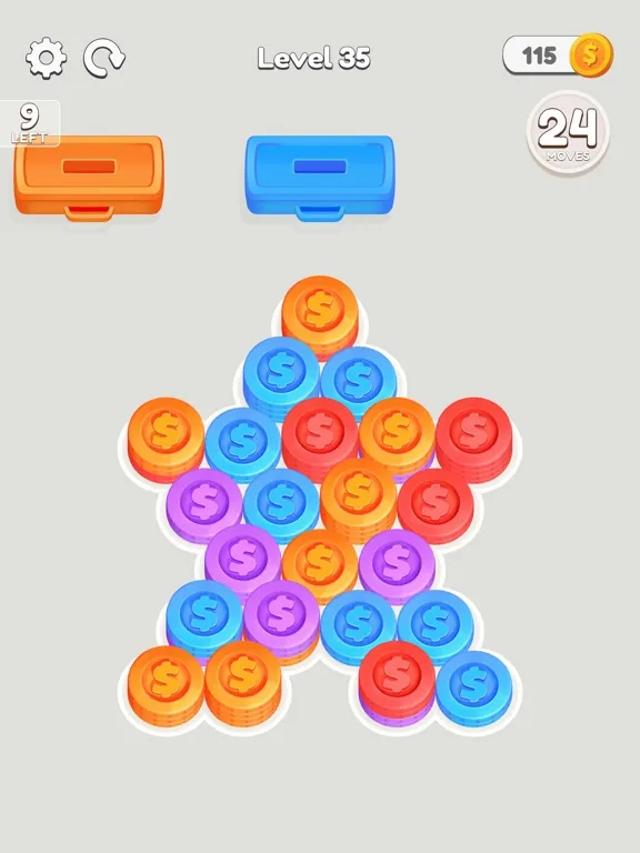 Captures d'écran de Coin Pile Stack iPad 