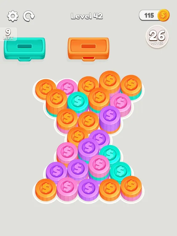 Captures d'écran de Coin Pile Stack iPad 