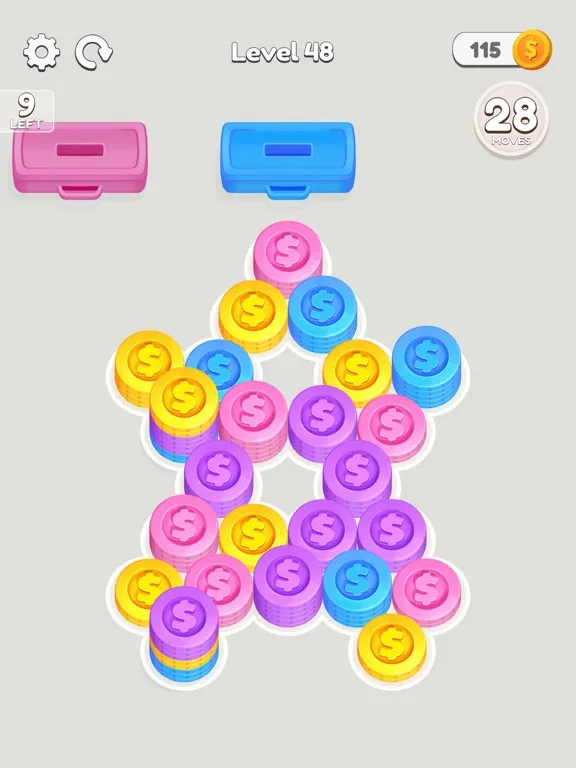 Captures d'écran de Coin Pile Stack iPad 