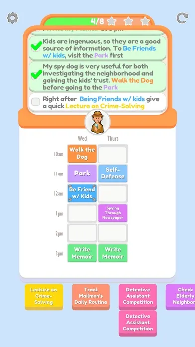 Capturas de tela do My Daily Routine!