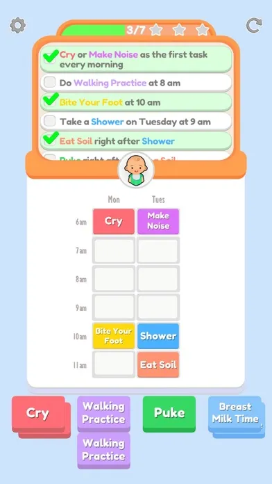 Capturas de tela do My Daily Routine!