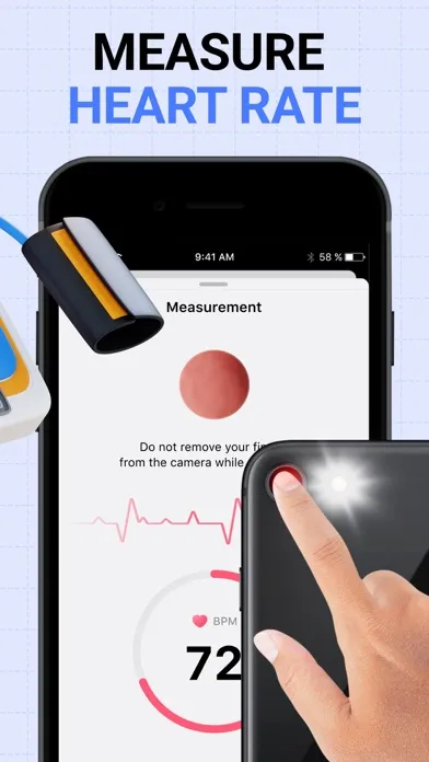 Heart Rate - Pulse Checker App Ekran Görüntüleri