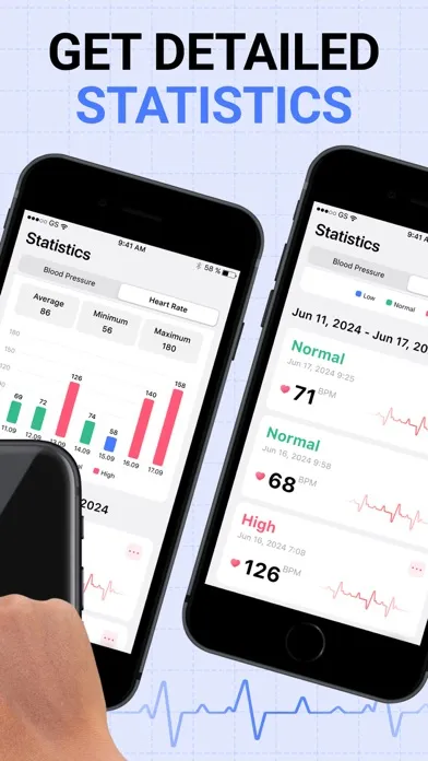 Heart Rate - Pulse Checker App Ekran Görüntüleri